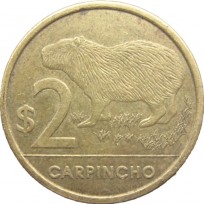 Монета Уругвай 2 песо 2012