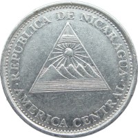 Монета Никарагуа 1 кордоба 2002