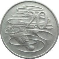 Монета Австралия 20 центов 1979