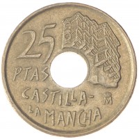 Испания 25 песет 1996
