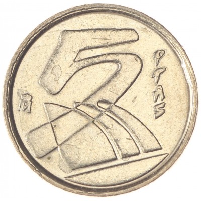 Монета Испания 5 песет 1992