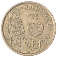 Монета Испания 5 песет 1993