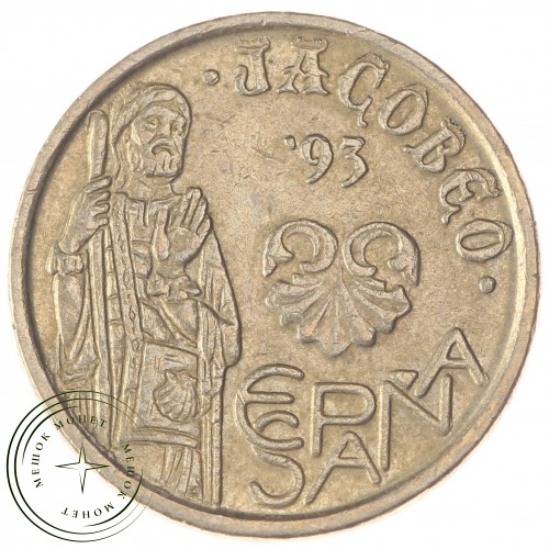 Испания 5 песет 1993