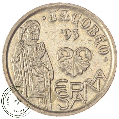 Испания 5 песет 1993