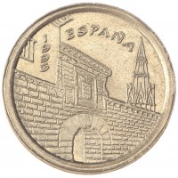 Монета Испания 5 песет 1996