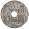 Испания 50 сентимо 1949 3