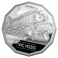 Монета Австралия 50 центов 2025 набор Гиганты пара Наследие австралийских железных дорог