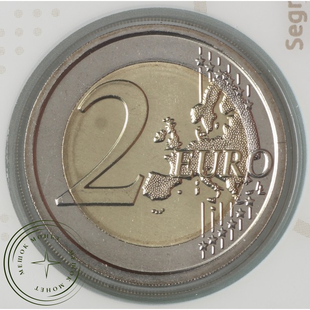 Сан-Марино 2 евро 2015 Объединение Германии (буклет)