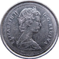 Канада 10 центов 1989