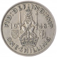 Великобритания 1 шиллинг 1948