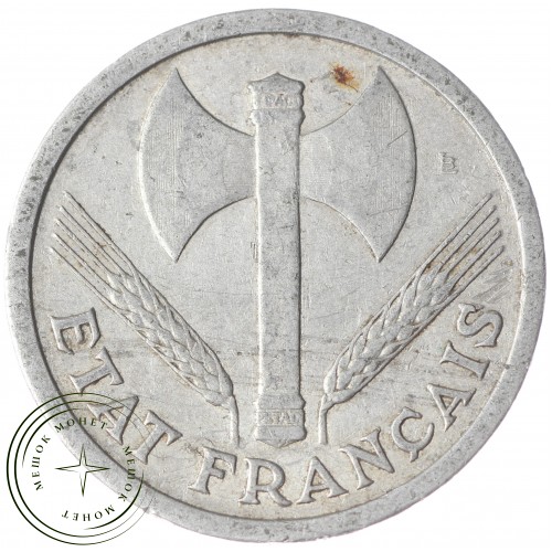 Франция 2 франка 1943 — 30390331