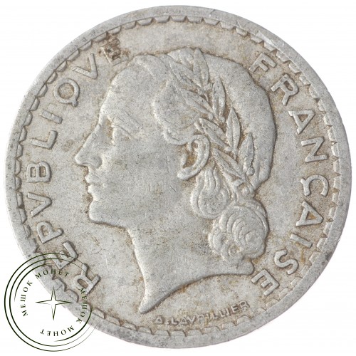 Франция 5 франков 1947 — 30394440