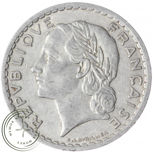 Франция 5 франков 1947 3 — 90621362DAD