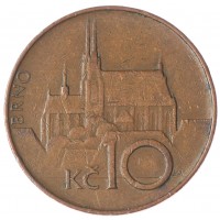 Чехия 10 крон 1993