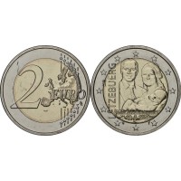 Монета Люксембург 2 евро 2020 принц Чарльз