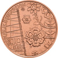 Монета Австрия 10 евро 2026 Лоден