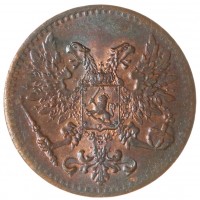 Монета 1 пенни 1917