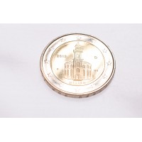 Монета Германия 2 евро 2015 Гессен (Церковь Святого Павла во Франкфурт-на-Майне)