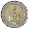 Германия 2 евро 2015 Гессен (Церковь Святого Павла во Франкфурт-на-Майне)