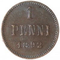1 пенни 1892
