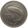 Мальта 10 центов 1992