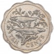 Багамы 10 центов 1998