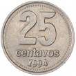 Аргентина 25 сентаво 1994