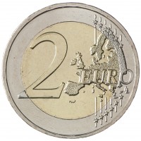 Монета Греция 2 евро 2020 100-летие союза Фракии с Грецией