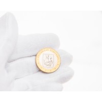 Монета 10 рублей 2005 Москва UNC