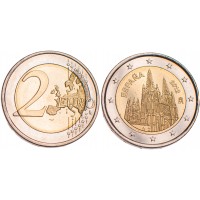 Монета Испания 2 евро 2012 Кафедральный собор в городе Бургос