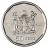 Фиджи 50 центов 2020 50 лет Независимости
