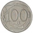 Италия 100 лир 1998