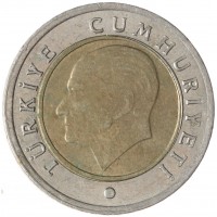 Турция 50 курушей 2009