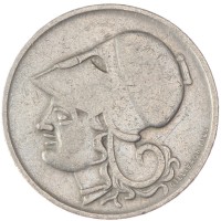 Монета Греция 50 лепт 1926