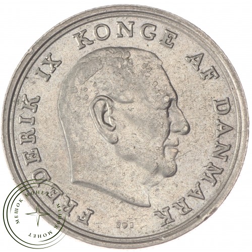 Дания 1 крона 1967 — 90621425-3