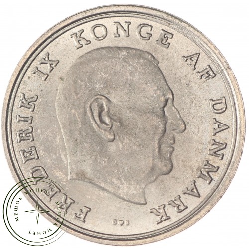 Дания 1 крона 1970 — 90621425