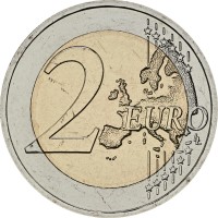 Монета Литва 2 евро 2025 Мазоджи