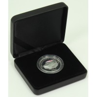 Монета Олдерни 5 фунтов 2009 50 лет первому мини куперу