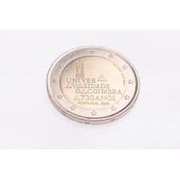Монета Португалия 2 евро 2020 Университет Коимбры