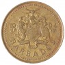 Барбадос 5 центов 1994