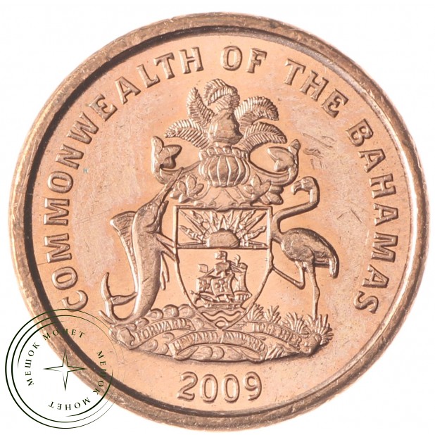Багамы 1 цент 2009