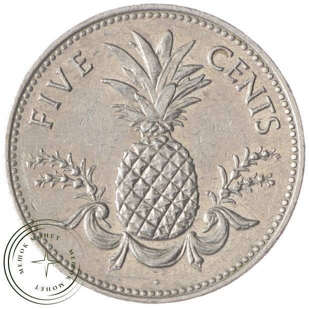 Багамы 5 центов 2005 - 25862851