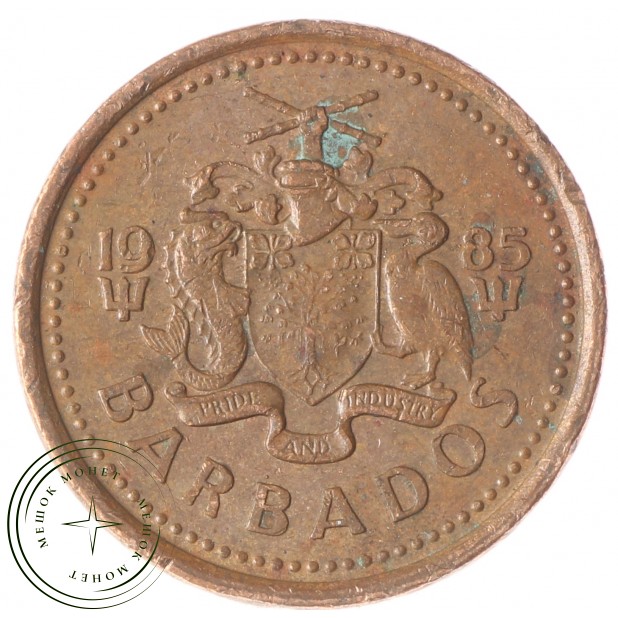 Барбадос 1 цент 1985