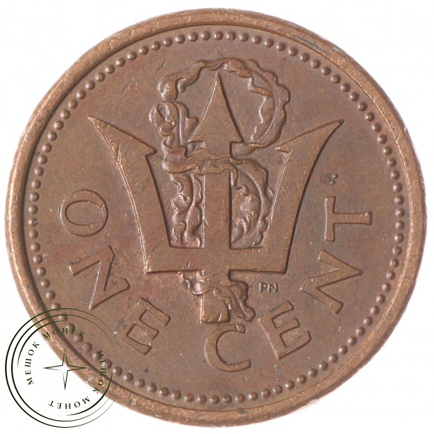 Барбадос 1 цент 1995