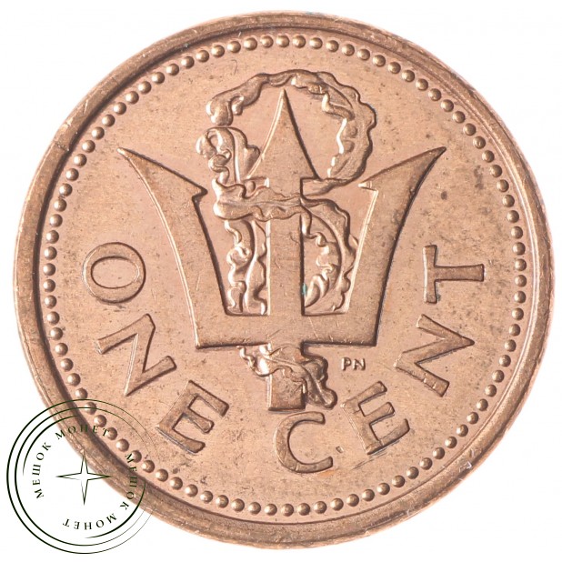 Барбадос 1 цент 2002