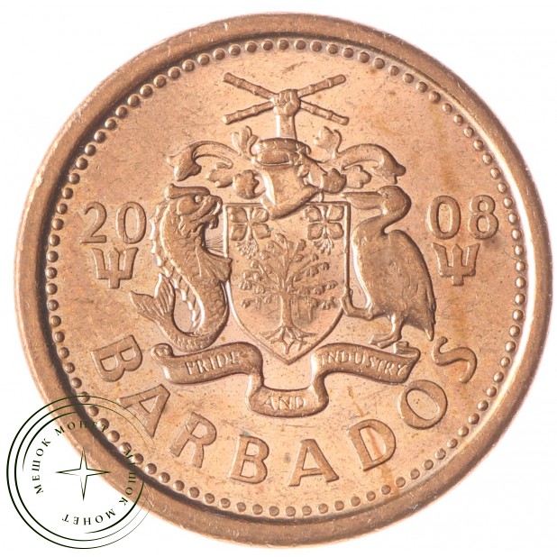 Барбадос 1 цент 2008
