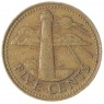 Барбадос 5 центов 1979