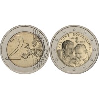 Монета Италия 2 евро 2022 Фальконе и Борселлино