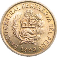 Перу 1 сентимо 1993