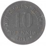 Германия 10 рейхспфеннигов 1918